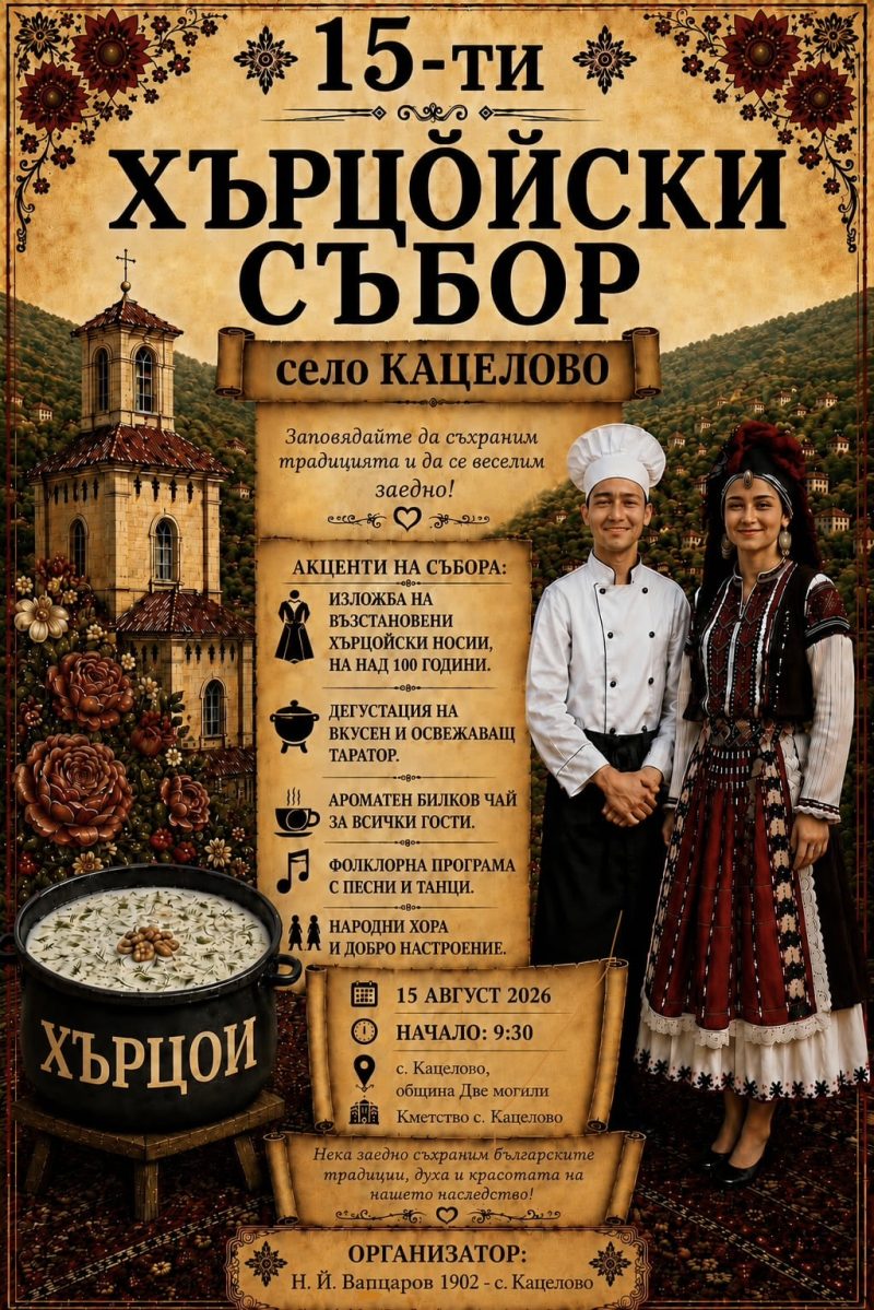 XV Хърцойски събор - с. Кацелово - с. Кацелово XV Хърцойски събор - с. Кацелово - с. Кацелово